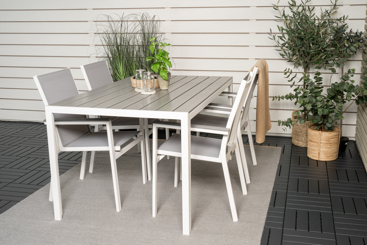 Break | Parma Spisebord 150x90 + 4 spisebordsstole