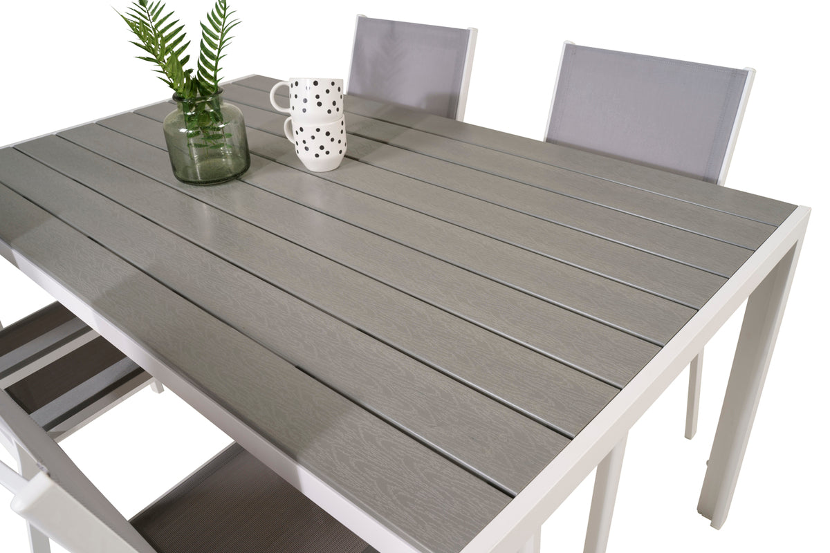 Break | Parma Spisebord 150x90 + 4 spisebordsstole