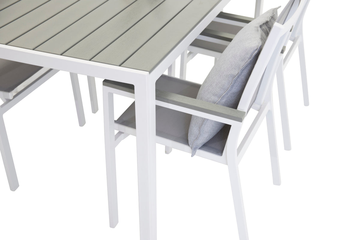 Break | Parma Spisebord 150x90 + 4 spisebordsstole