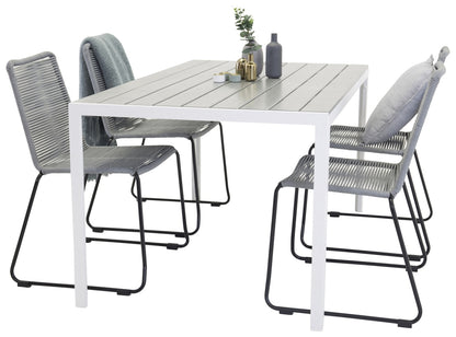 Venture Home Lindos & Break Spisebordsstole Grå +