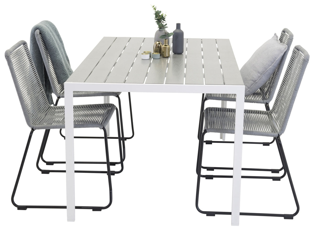 Venture Home Lindos & Break Spisebordsstole Grå +