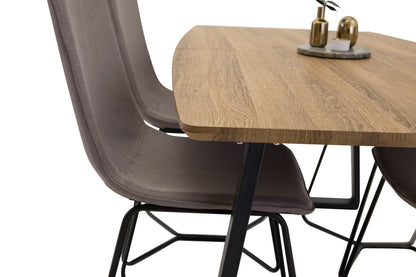 Rektangulært spisesæt