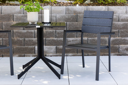 Spisebordsstol 2-pak Sort