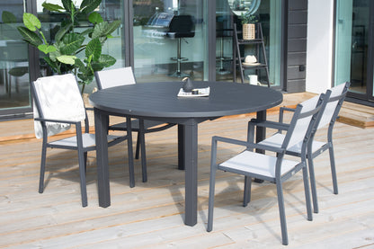 Spisestuesæt Sort Sort