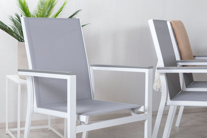 Levels & Parma Spisebord 160 x 100 + Spisestole Grå