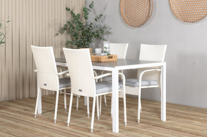 Break & Anna Break | Anna Spisebord 150x90 + 4 spisestole