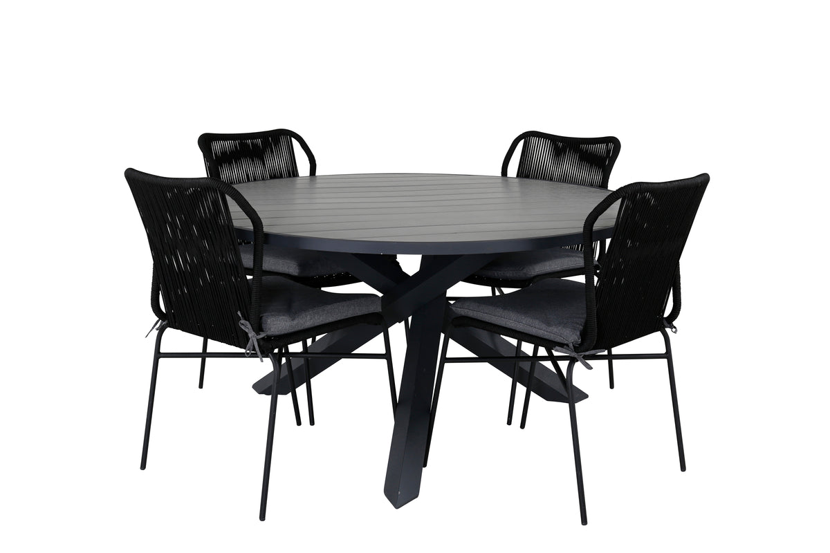 Parma, Julian Spisegrupper Sort Mørkegrå