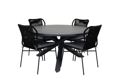 Parma, Julian Spisegrupper Sort Mørkegrå