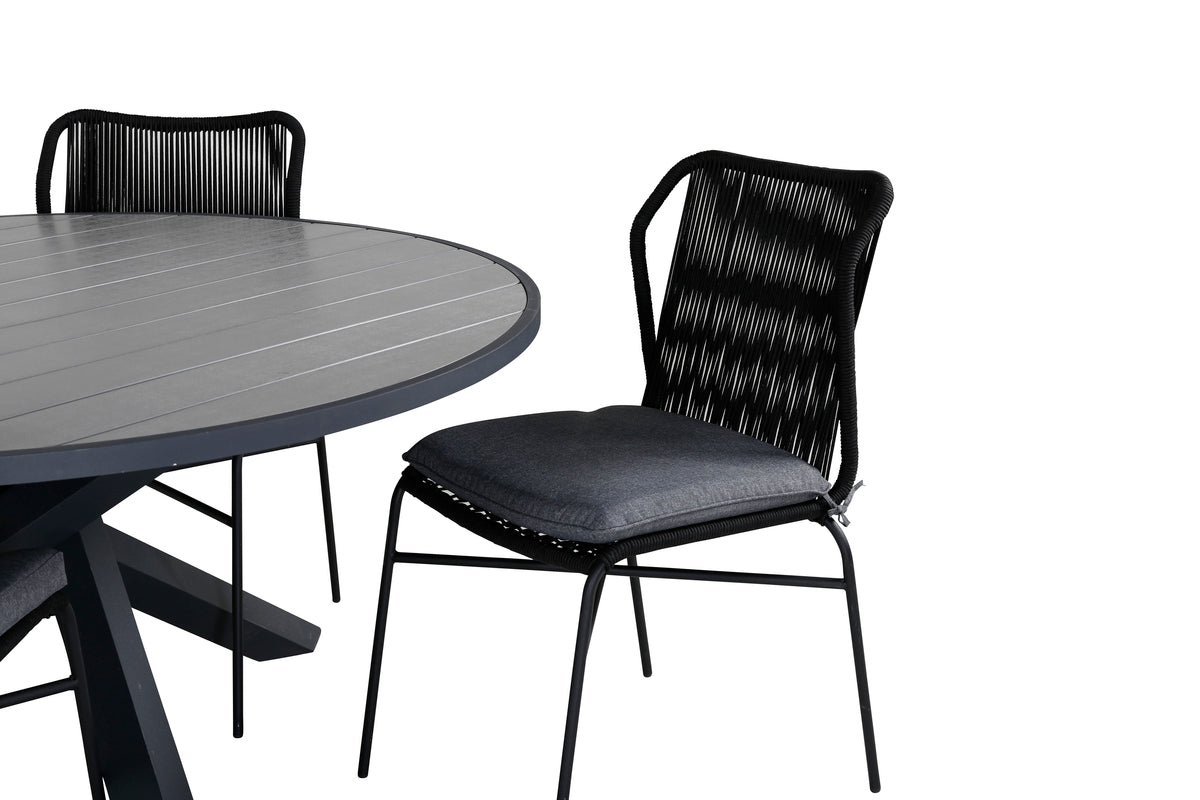 Parma, Julian Spisegrupper Sort Mørkegrå