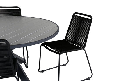 Parma, Lindos Spisegrupper Sort Mørkegrå