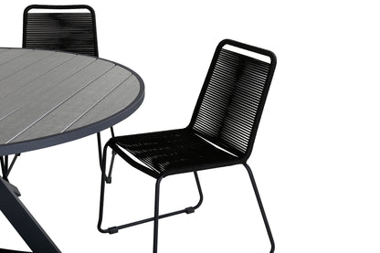 Parma, Lindos Spisegrupper Sort Mørkegrå