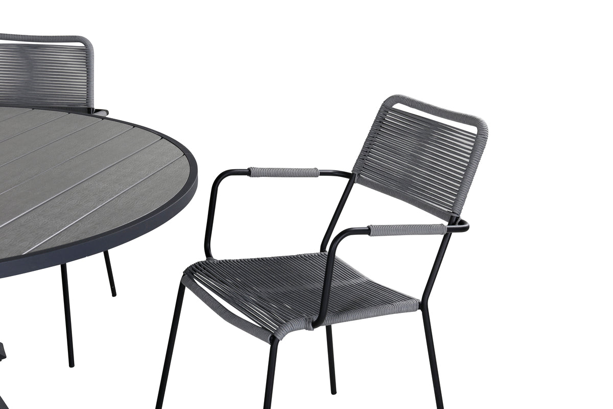 Parma, Lindos Spisegrupper Grå Mørkegrå