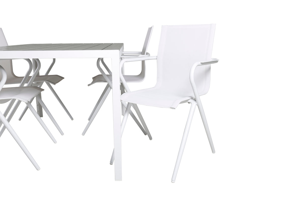 Alina & Break Spisestole Hvid +