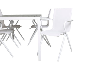 Alina & Break Spisestole Hvid +