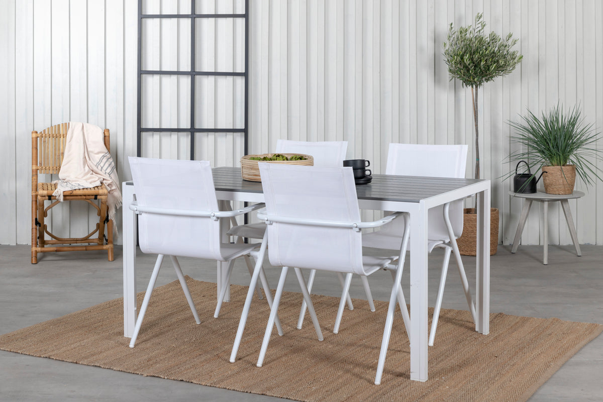 Alina & Break Spisestole Hvid +