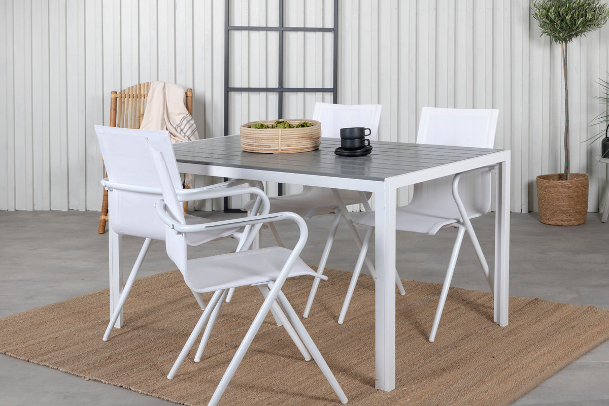 Alina & Break Spisestole Hvid +