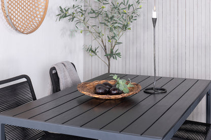 Spisestuesæt Sort Sort