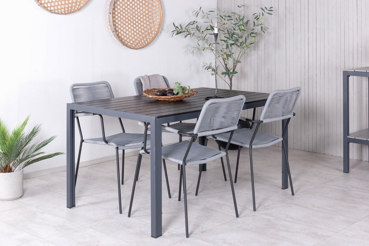 Lindos & Break Spisestole Grå +