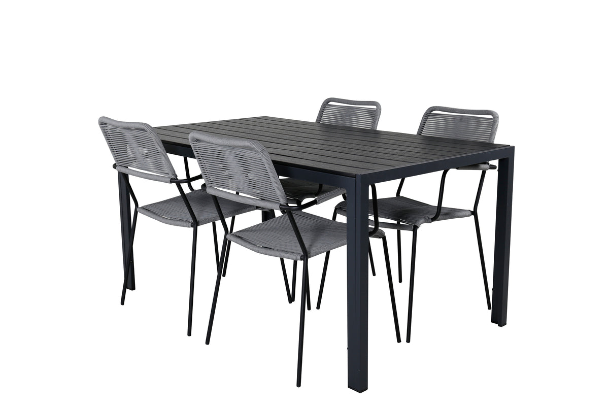 Lindos & Break Spisestole Grå +