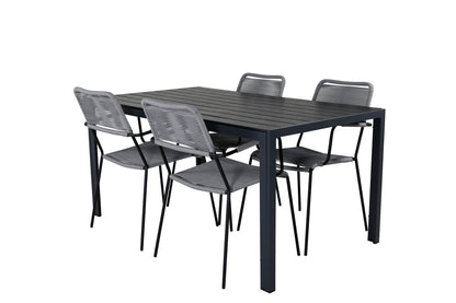 Lindos & Break Spisestole Grå +