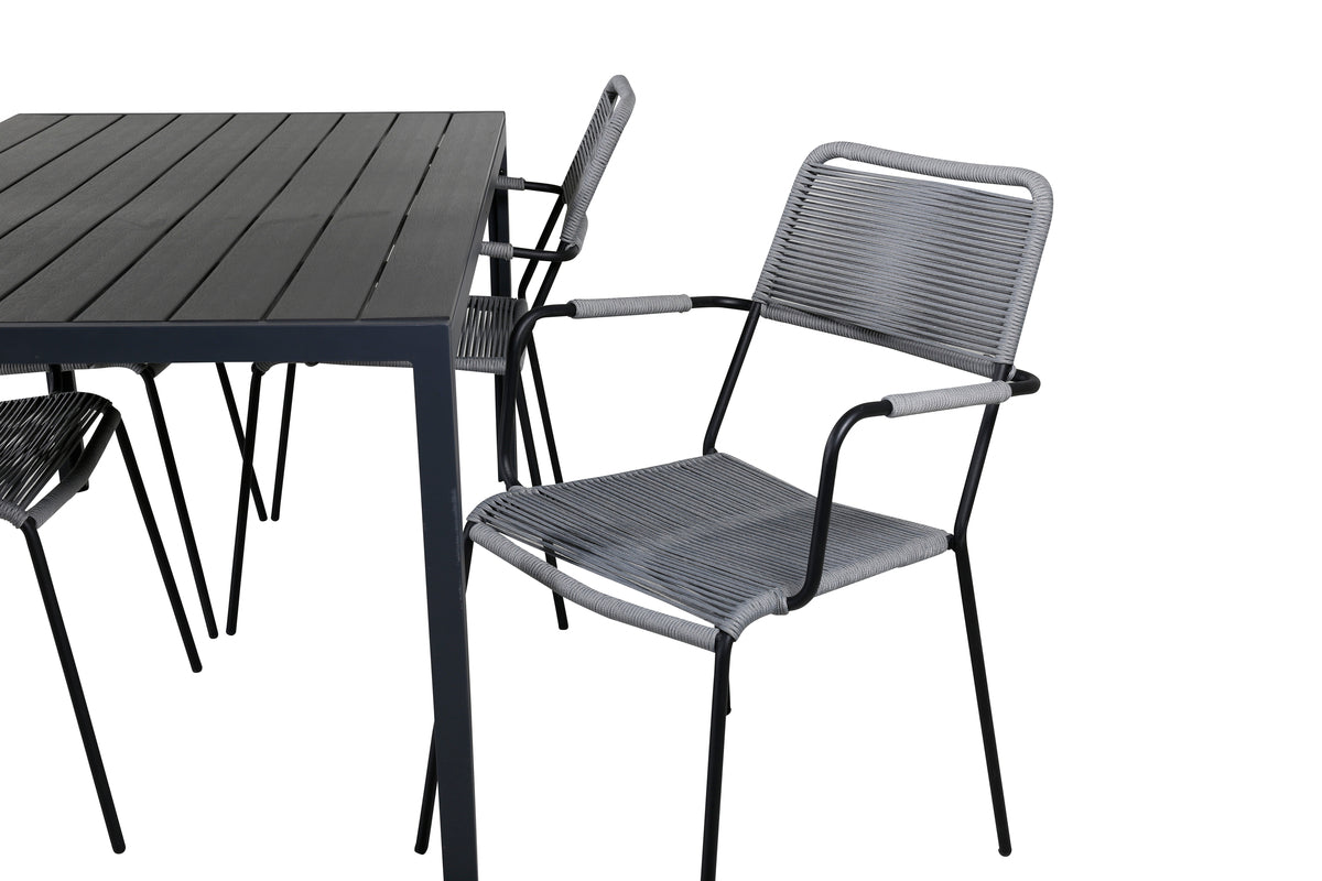 Lindos & Break Spisestole Grå +