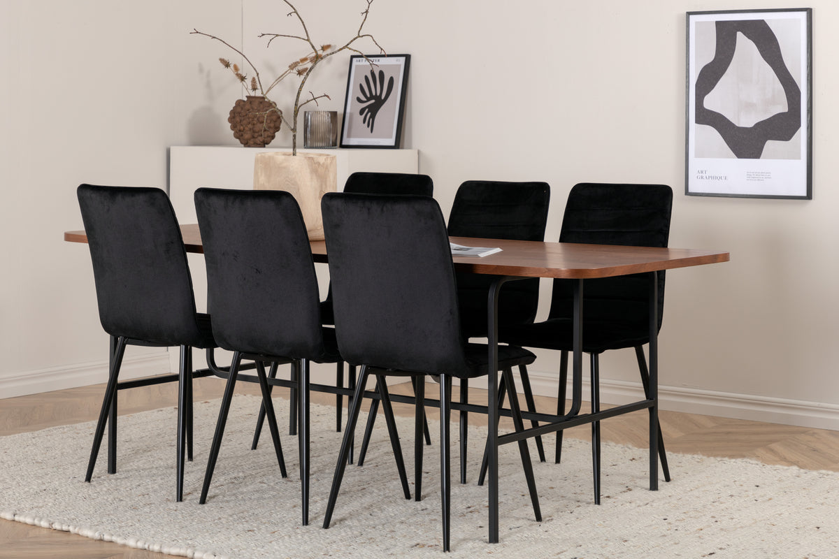 Uno, Windu rektangulært spisebordssæt