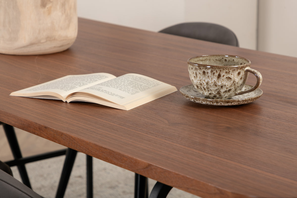 Uno, Velvet rektangulært spisebordssæt