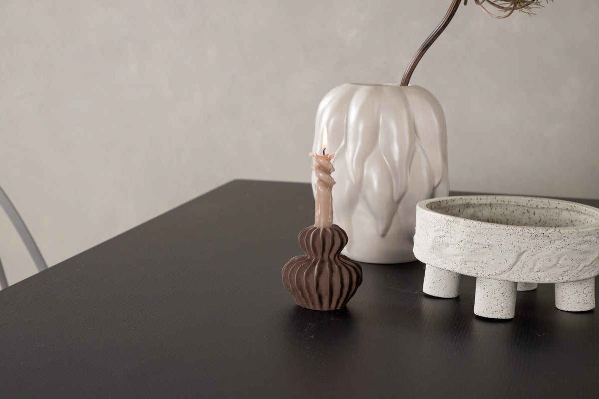 Dyrön & Vail Spisebordsstol 2-pak Lys Grå + Rektangulært Spisebord 200 x 100 Sort