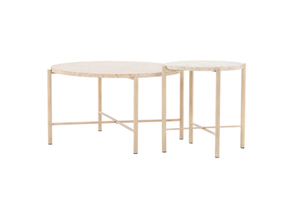 Sofa Bord ø70 ø40 Beige