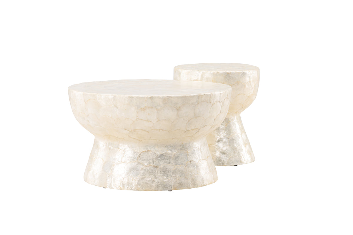 Sofa Bord ø70 ø40 Lysegrå