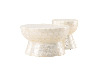 Sofa Bord ø70 ø40 Lysegrå