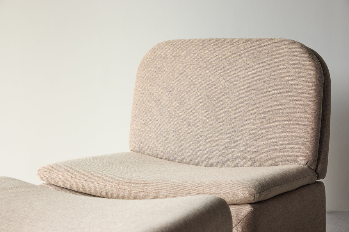 Bonn Lænestole Brun + Ottoman 45 x 46 x 70 Brun