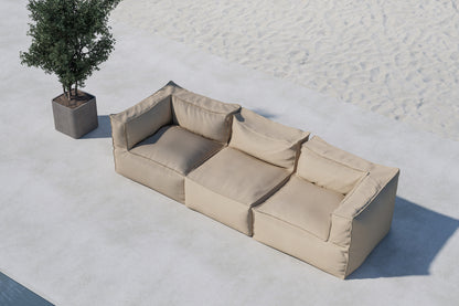 Lounge Chair Beige + Lounge Chair Beige