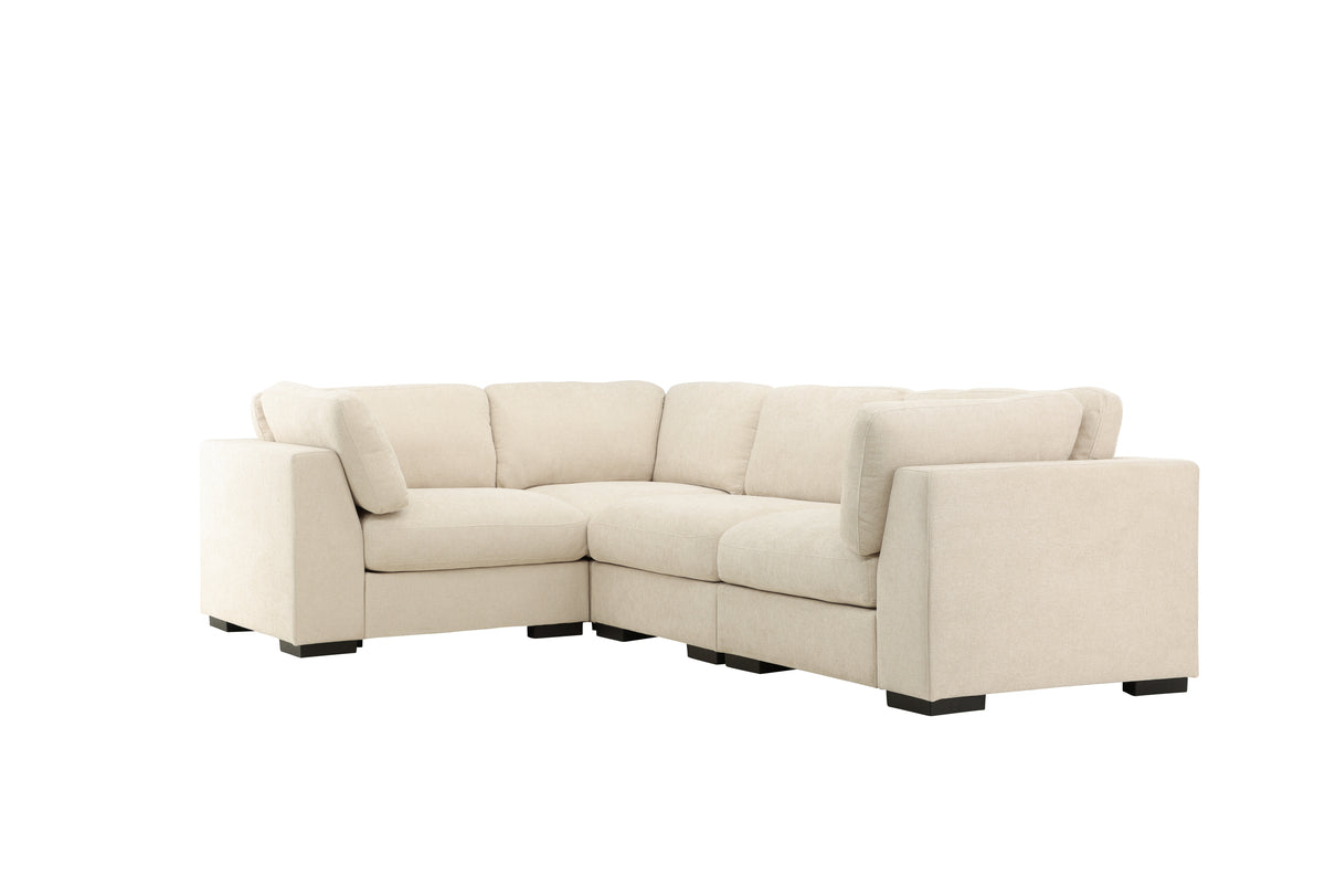 Hjørnesofa Beige + Hjørnesofa Beige + Hjørnesofa Beige + Hjørnesofa Beige