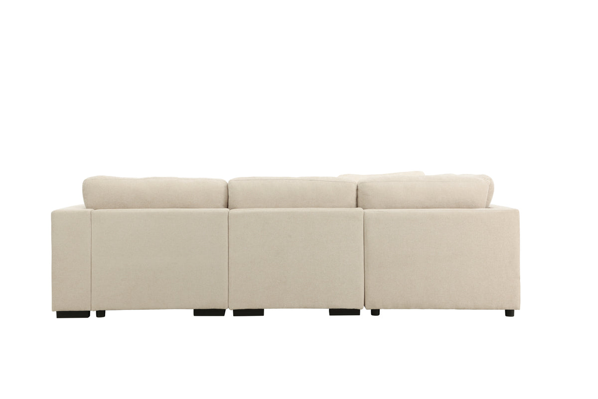 Hjørnesofa Beige + Hjørnesofa Beige + Hjørnesofa Beige + Hjørnesofa Beige