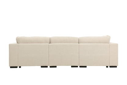 Hjørnesofa Beige + Hjørnesofa Beige + Hjørnesofa Beige