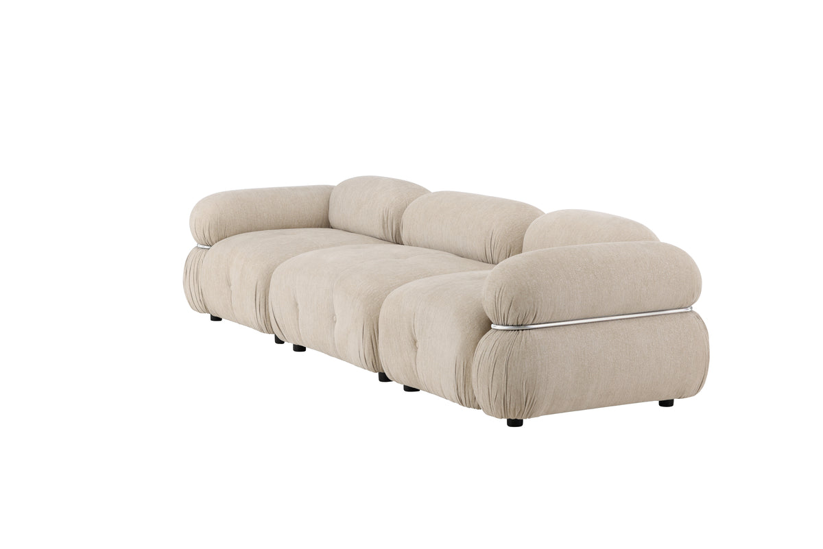 Mika Sofamoduler Beige + Sofamoduler Beige + Sofamoduler Beige