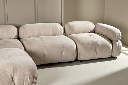 Mika Sofamoduler Beige + Sofamoduler Beige + Sofamoduler Beige + Sofamoduler Beige