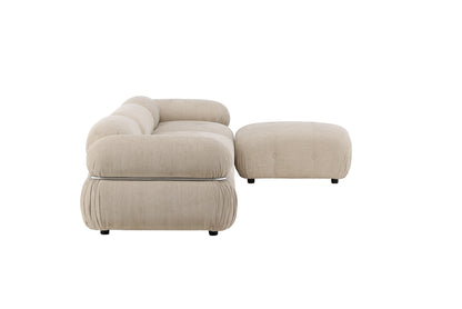 Mika Sofamoduler Beige + Sofamoduler Beige + Sofamoduler Beige + Sofamoduler Beige