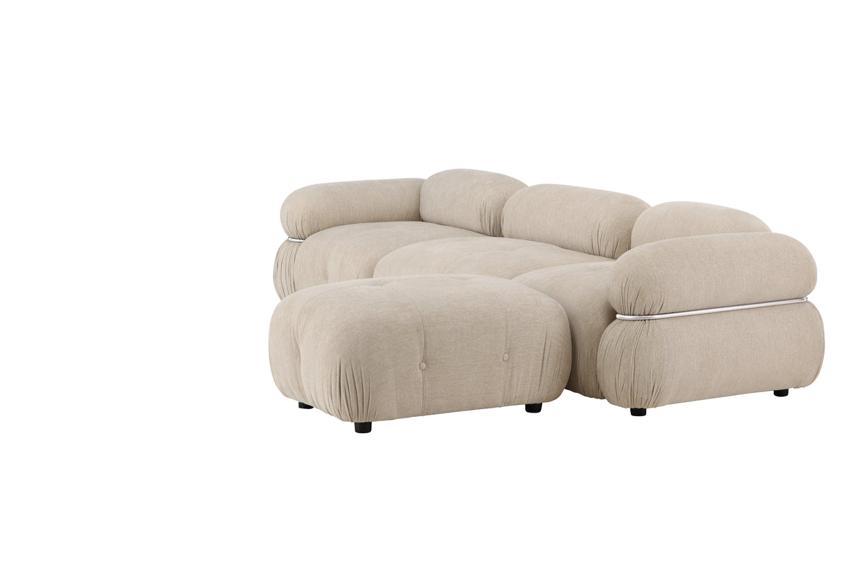 Mika Sofamoduler Beige + Sofamoduler Beige + Sofamoduler Beige + Sofamoduler Beige