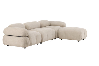 Mika Sofamoduler Beige + Sofamoduler Beige + Sofamoduler Beige + Sofamoduler Beige