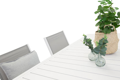 Spisestuesæt Sort Hvid